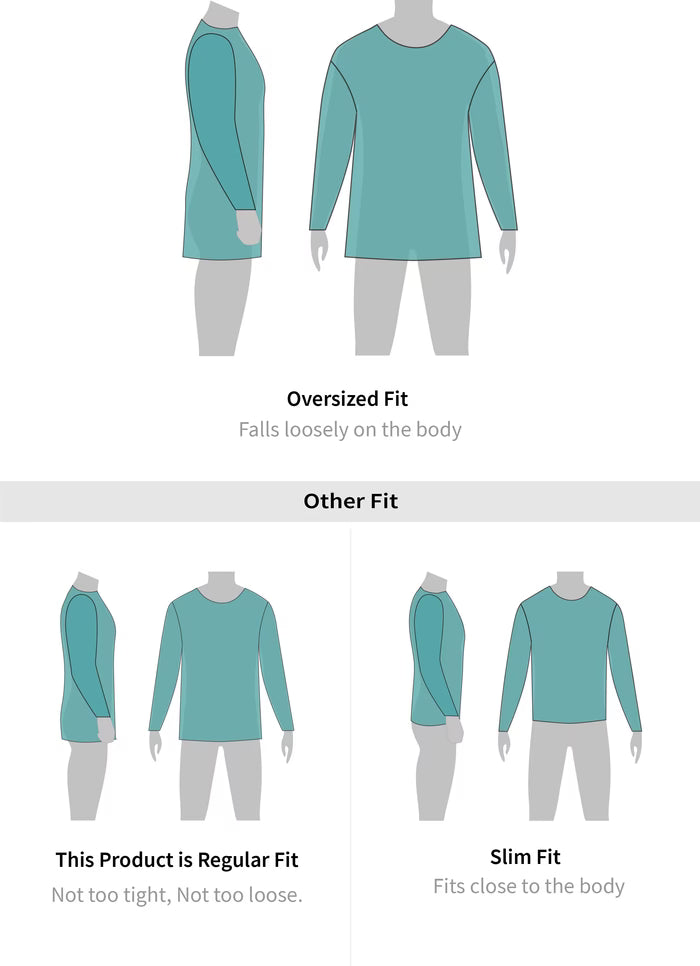 Urban Fog Oversized Full Sleeve T-Shirts