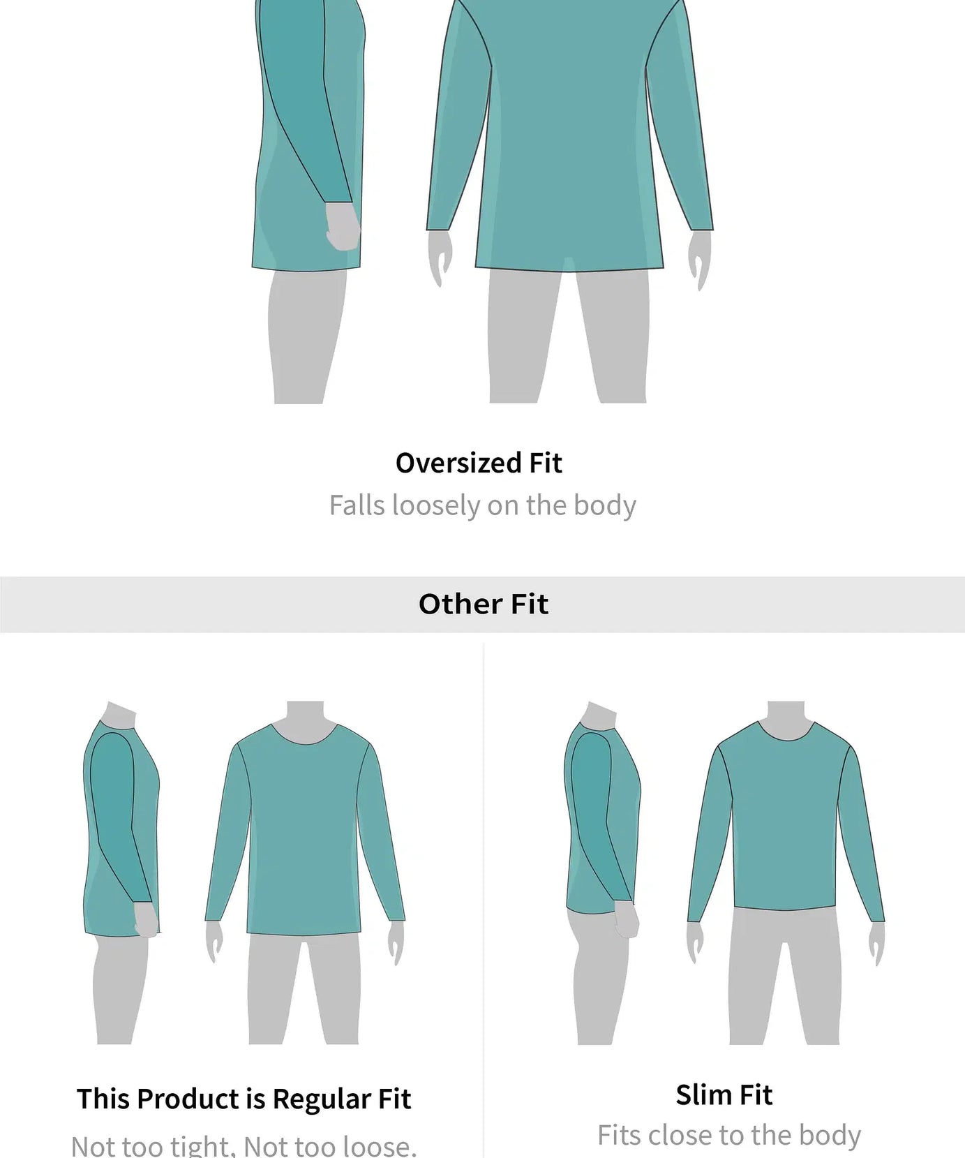 Glow Oversized Full Sleeve T-Shirts