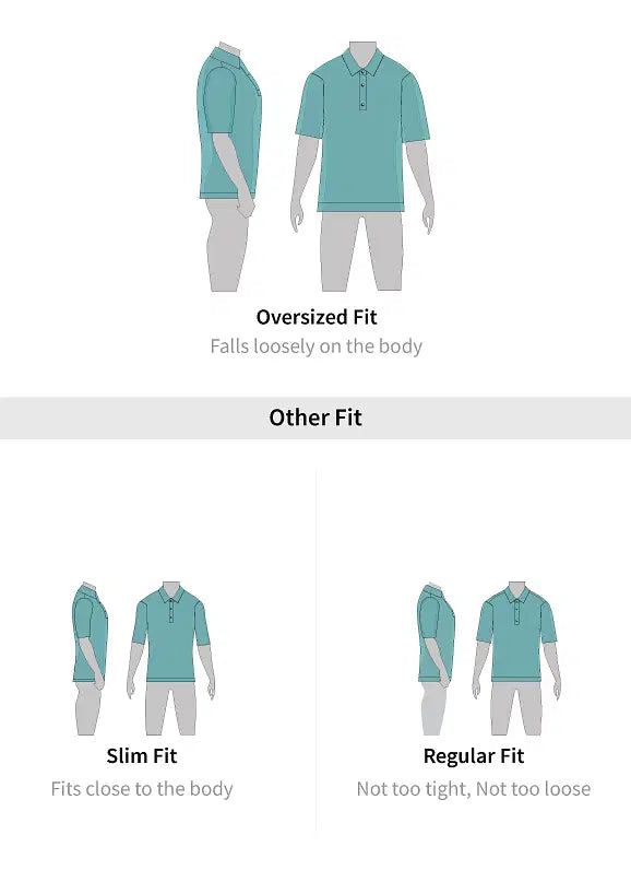 Olivine Oversized Polos