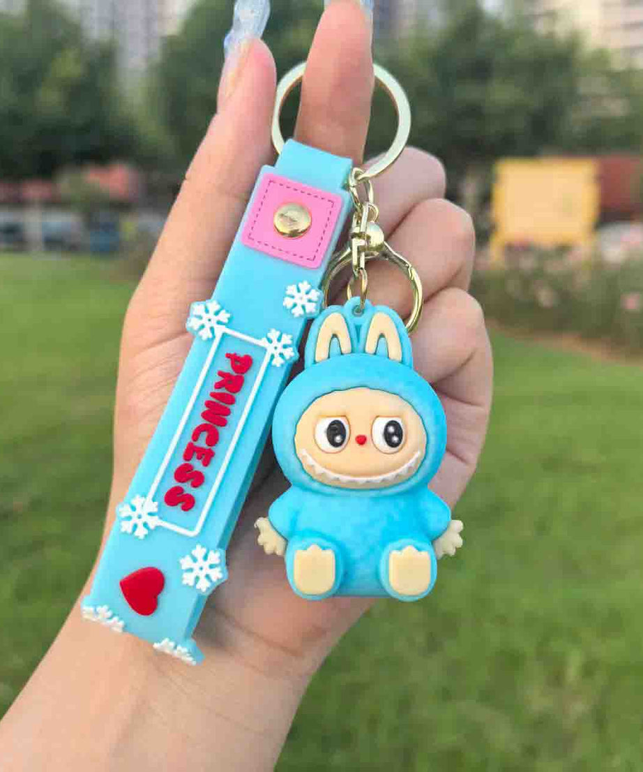 Labubu-Inspired Cute Character Keychain – Collectible Mini Bag Charm for Gifts