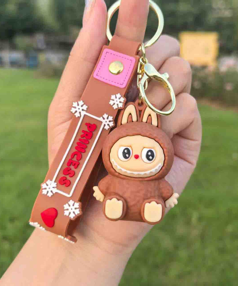 Labubu-Inspired Cute Character Keychain – Collectible Mini Bag Charm for Gifts