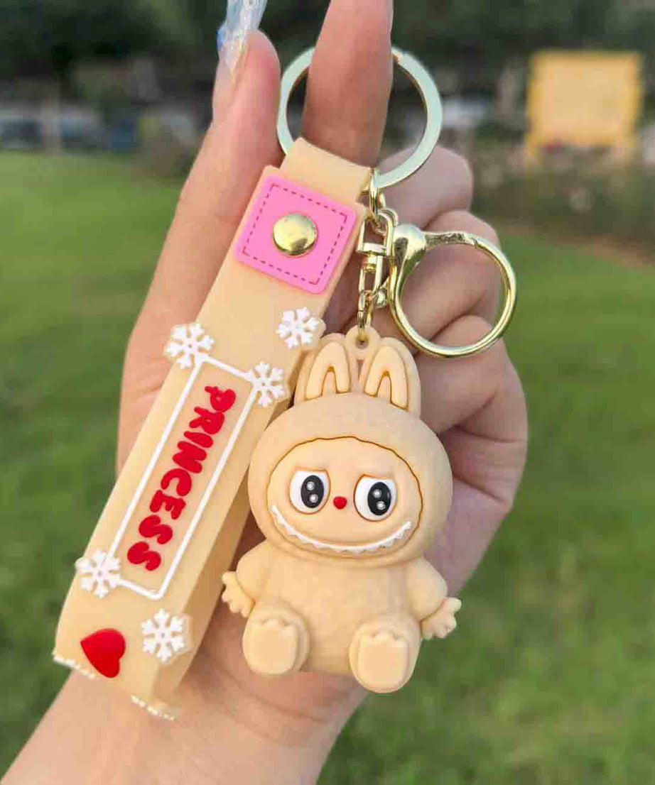 Labubu-Inspired Cute Character Keychain – Collectible Mini Bag Charm for Gifts