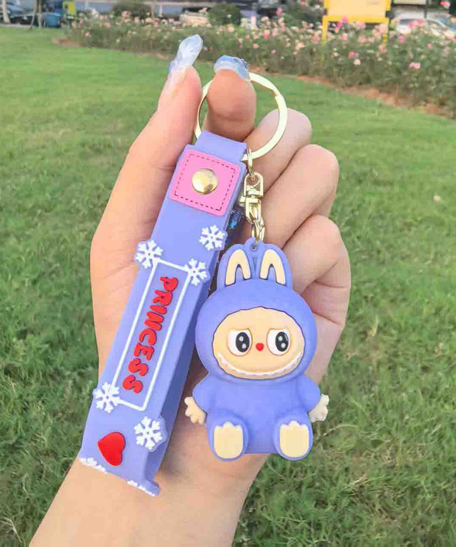 Labubu-Inspired Cute Character Keychain – Collectible Mini Bag Charm for Gifts