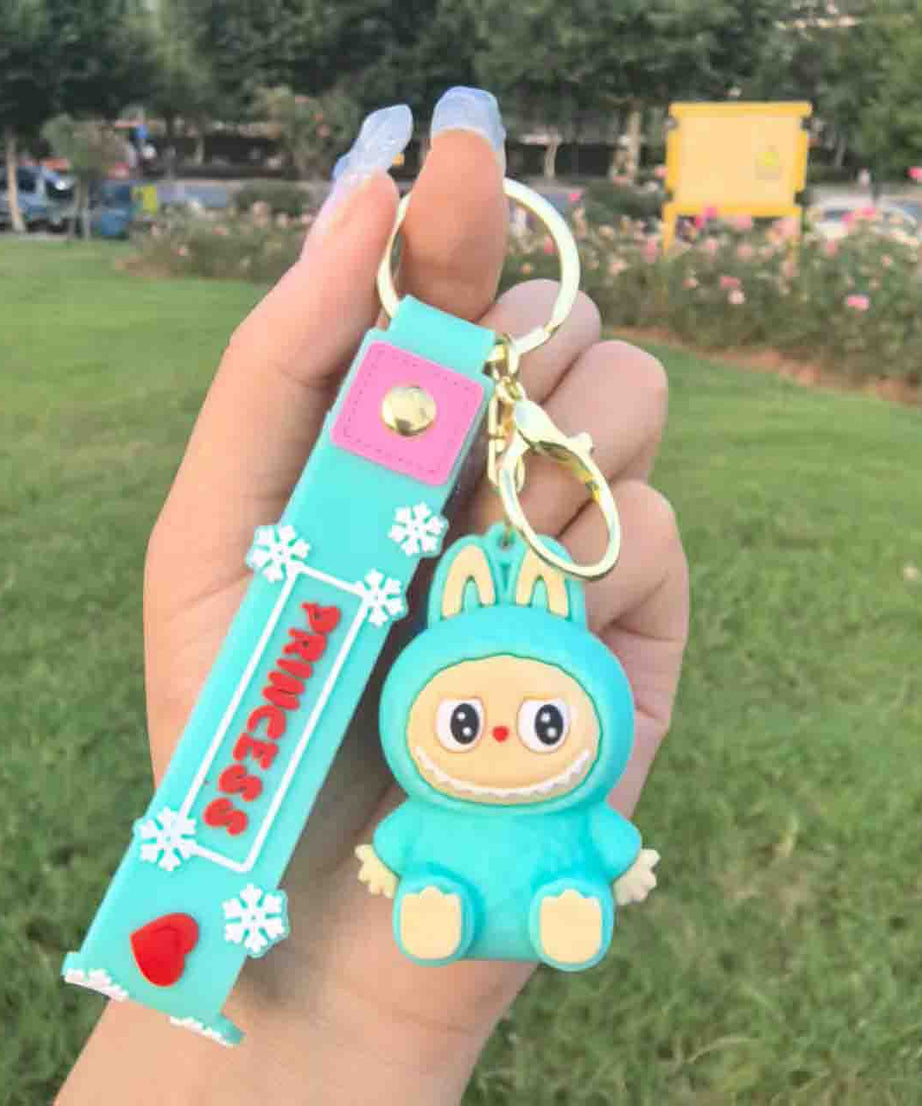 Labubu-Inspired Cute Character Keychain – Collectible Mini Bag Charm for Gifts