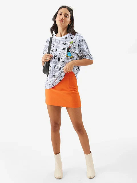 Popeye Comic Strip Boyfriend T-Shirts