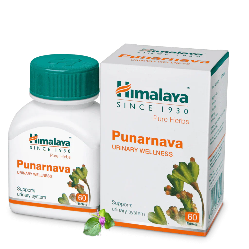 Title:- Himalaya Punarnava Tablets – 60 Count | Herbal Supplement