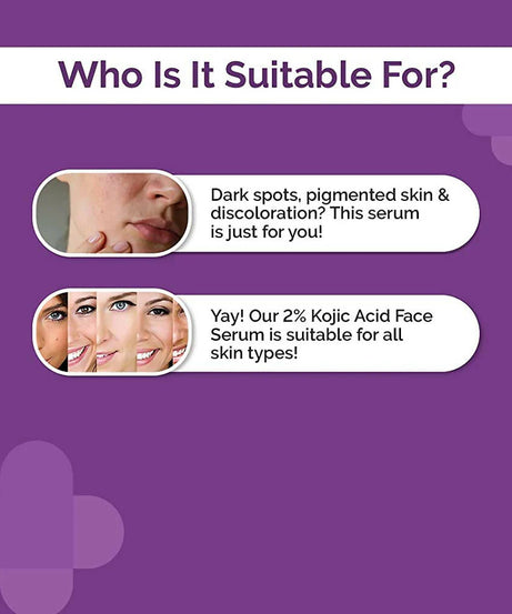 The Derma Co Kojic Acid Face Serum - 30 ml