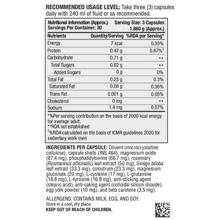 4Life Transfer Factor ReCall - 90 cupsules
