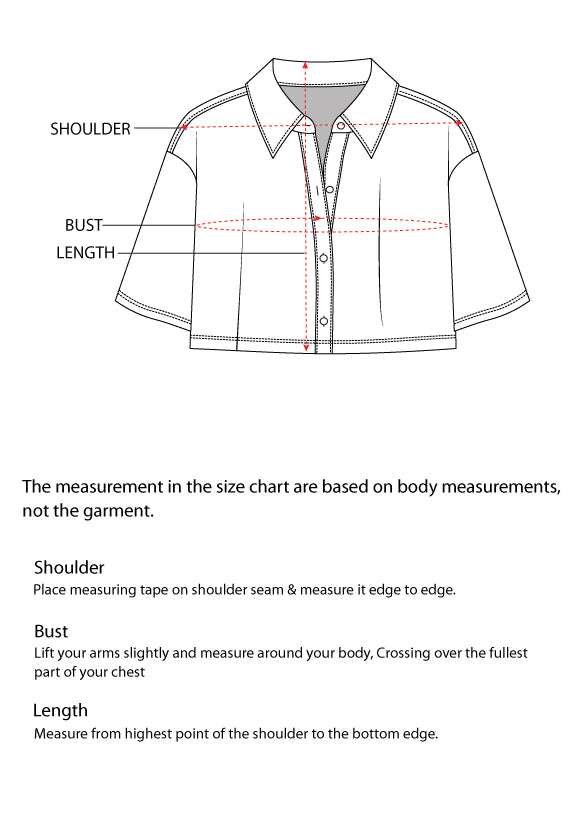 Sunshine Women Cropped Shirts