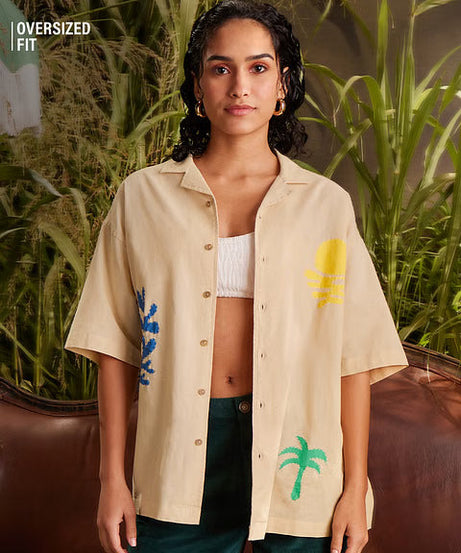 Bloom Holiday Time Women Boyfriend Shirts