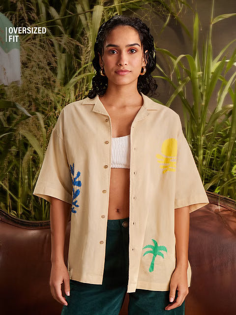 Bloom Holiday Time Women Boyfriend Shirts