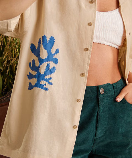 Bloom Holiday Time Women Boyfriend Shirts