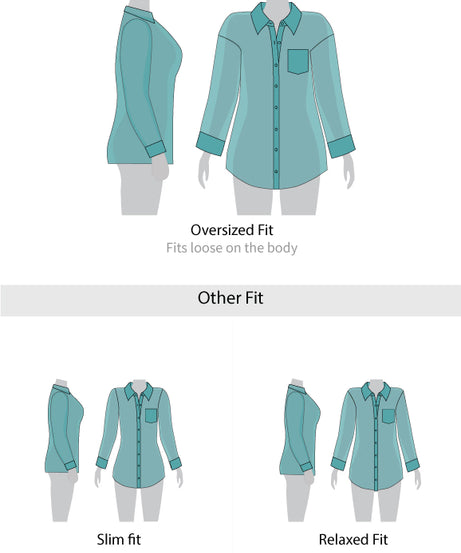 Textured Shirt Sterling Blue Women Boyfriend Shirts