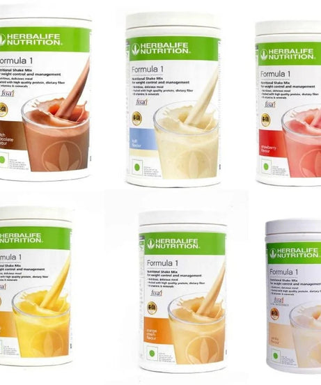 Herbalife Formula 1 Nutritional Shake Mix 500g – Variety of Delicious Flavors
