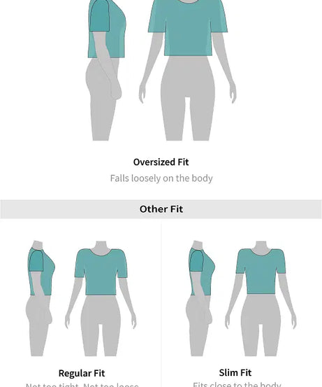 Try And Stop Me Women Oversized Cropped T-Shirts