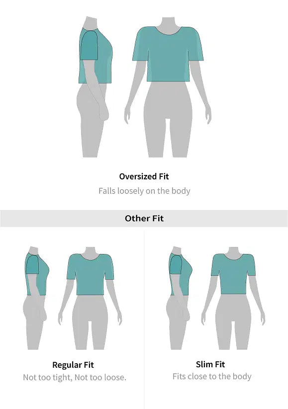 Try And Stop Me Women Oversized Cropped T-Shirts