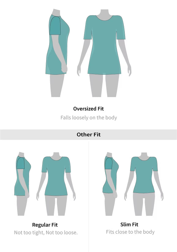 Solids: Off-White Women Oversized T-Shirts