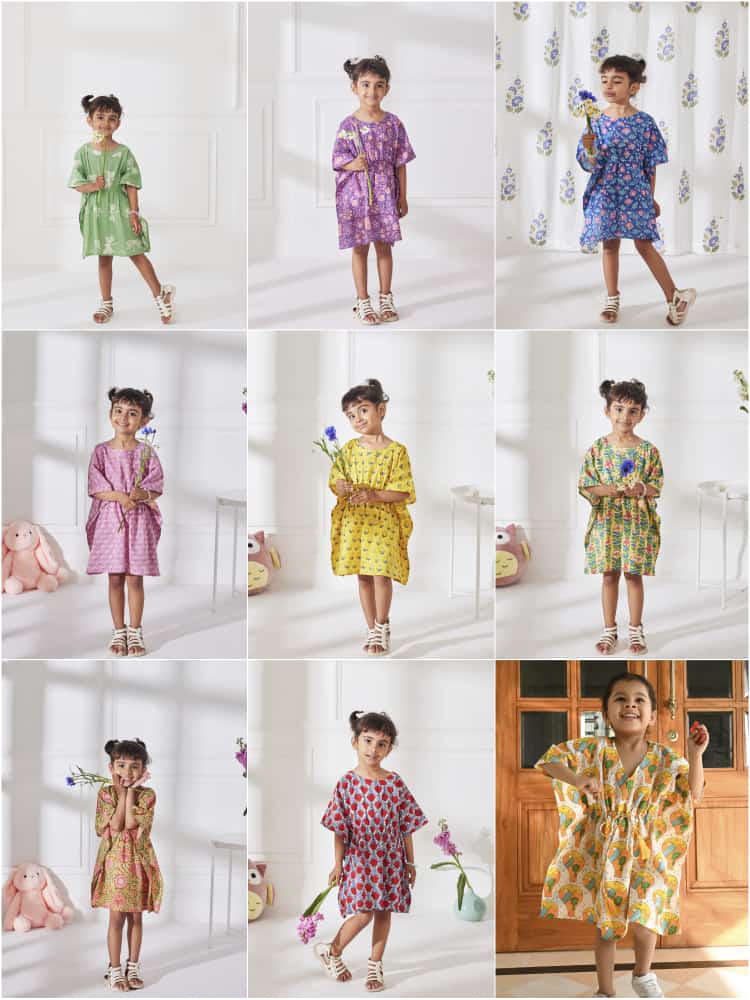 Cute Toddler Baby Girls Beachwear Cover Ups Balls Tassel Loose Swim Cover-ups Dress