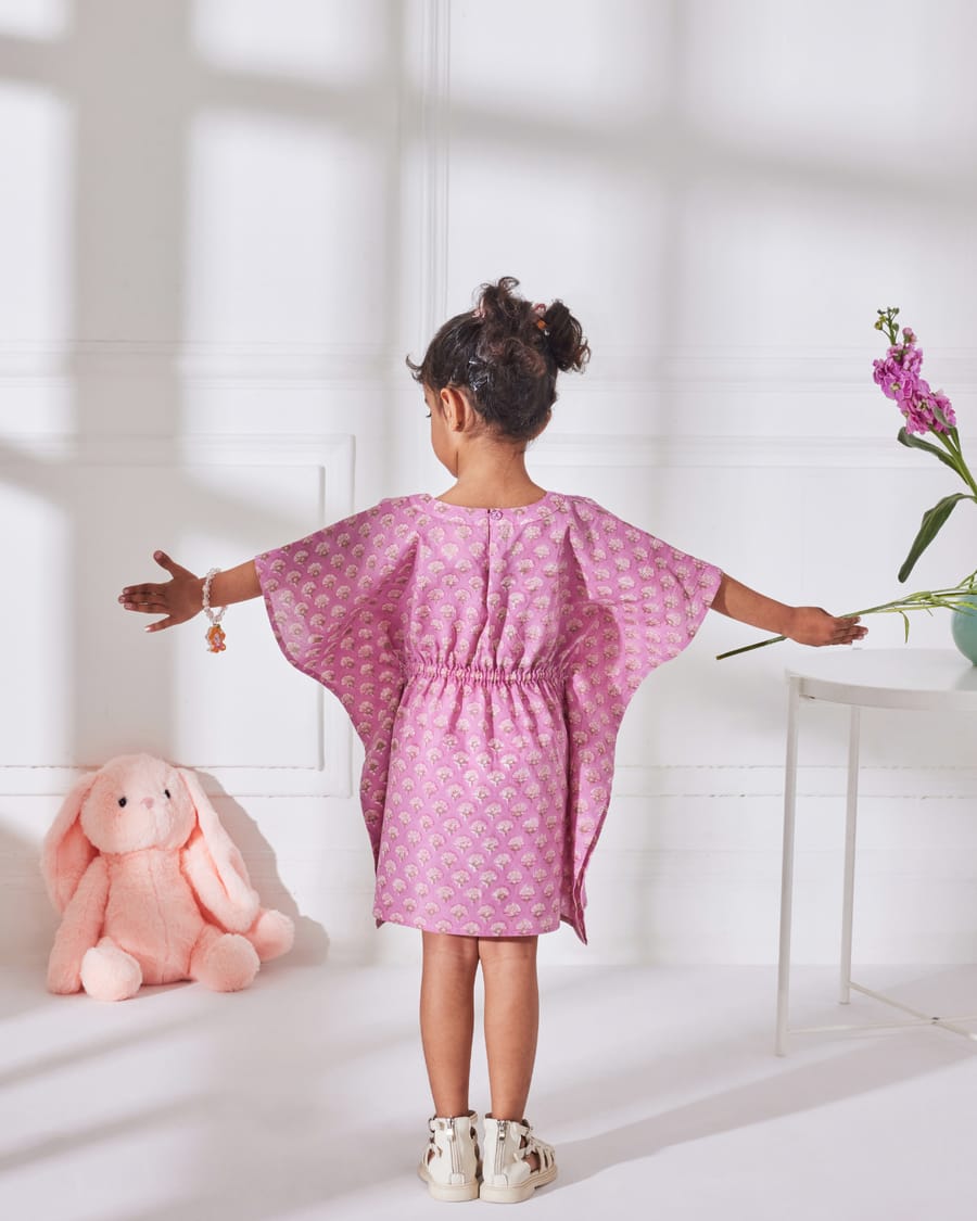 Cute Toddler Baby Girls Beachwear Cover Ups Balls Tassel Loose Swim Cover-ups Dress