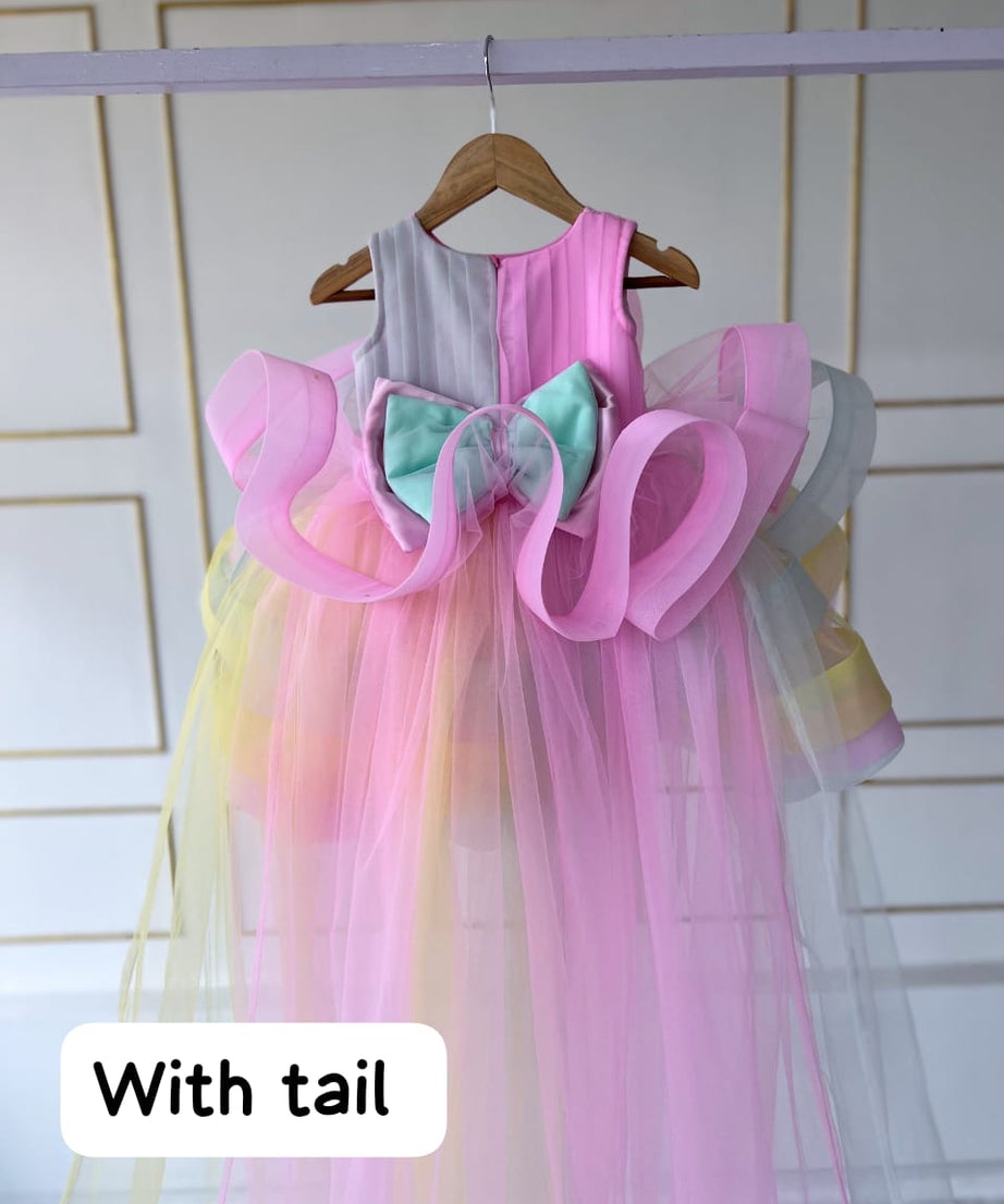 Baby Girl Net Full Flare Dress