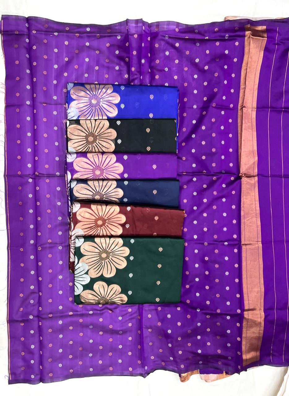 Banarasi Soft Silk Festival Latest Collection Wedding Saree With Blouse