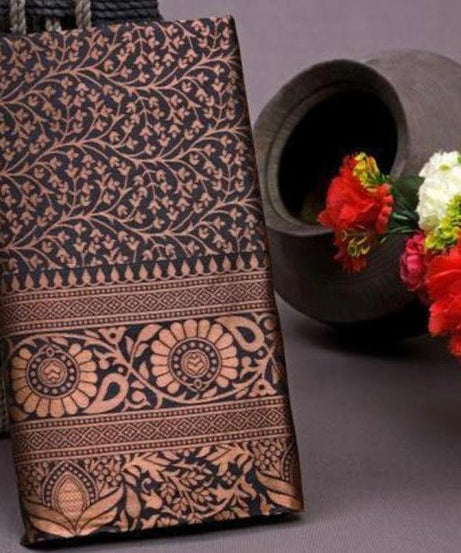 Banarasi Soft Silk Saree Beautifull Traditional Wear Sari With Blouse