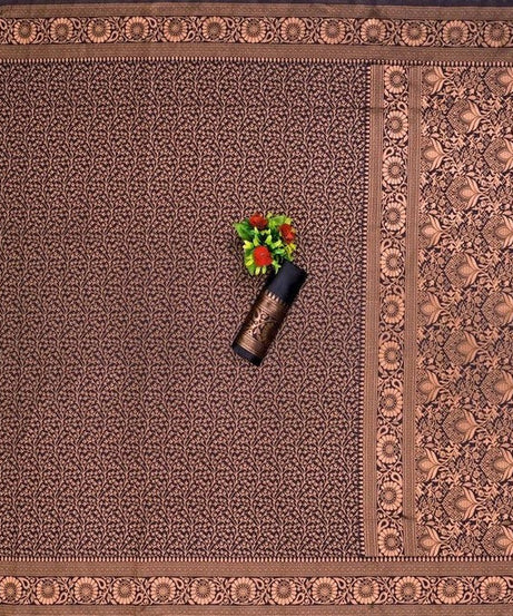 Banarasi Soft Silk Saree Beautifull Traditional Wear Sari With Blouse