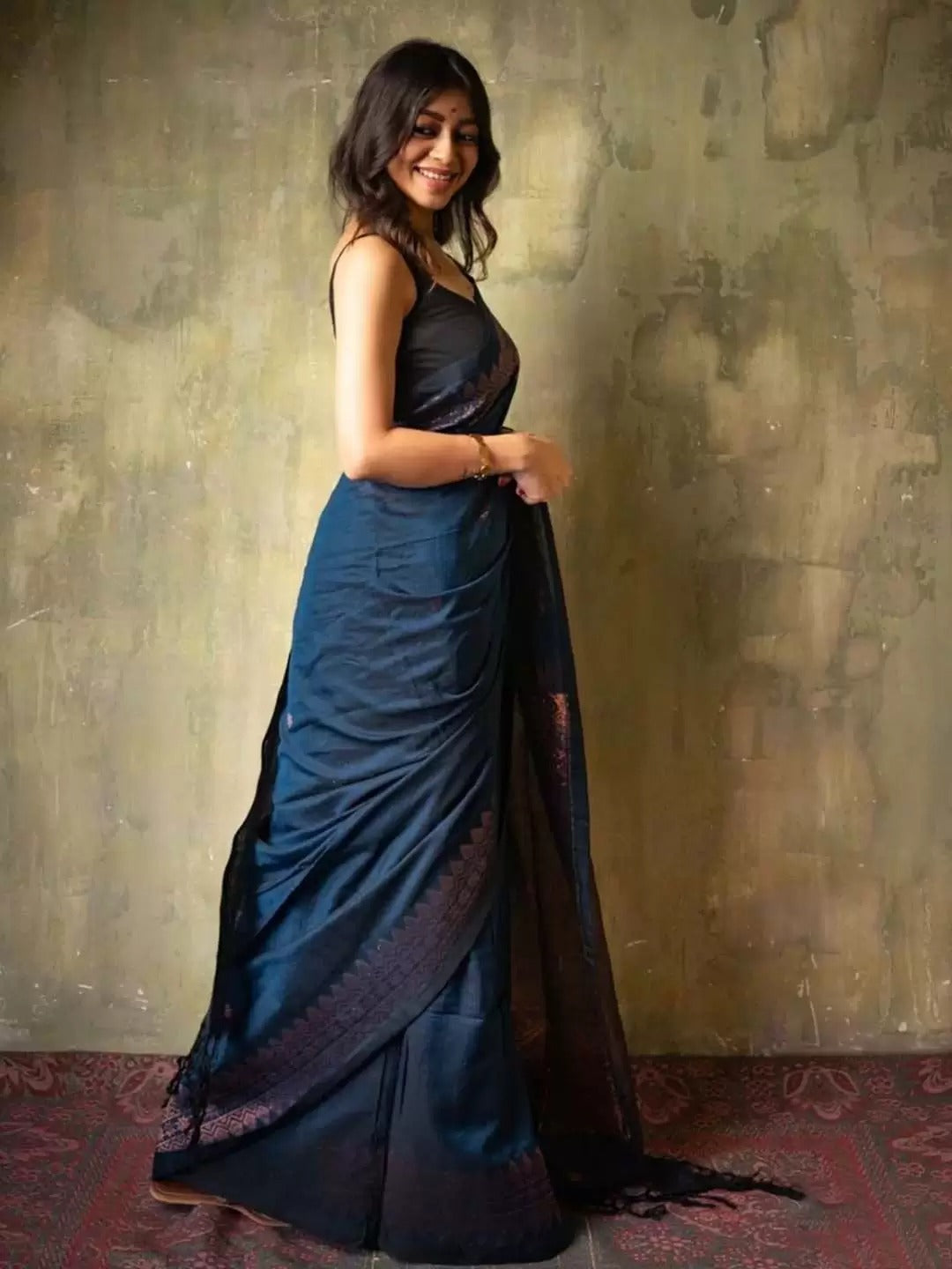 Banarasi Soft Silk Traditional Wear Wedding Sari With Blouse