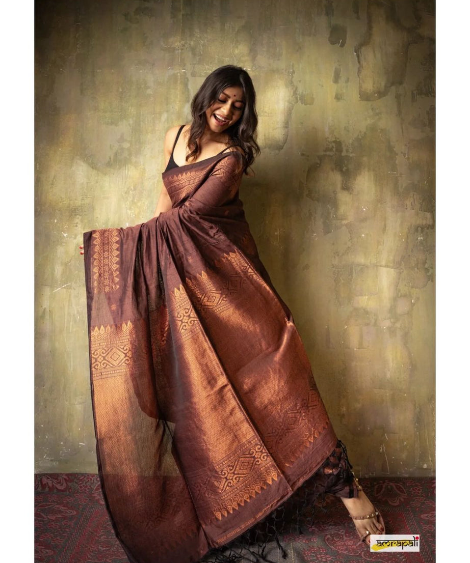 Banarasi Soft Silk Traditional Wear Wedding Sari With Blouse