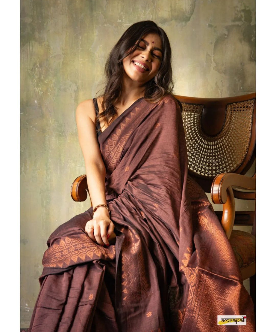 Banarasi Soft Silk Traditional Wear Wedding Sari With Blouse