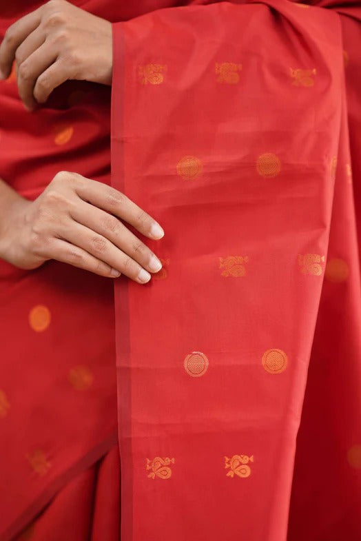 Banarasi Soft Silk Traditional Wear Simple Wedding Sari With Blouse