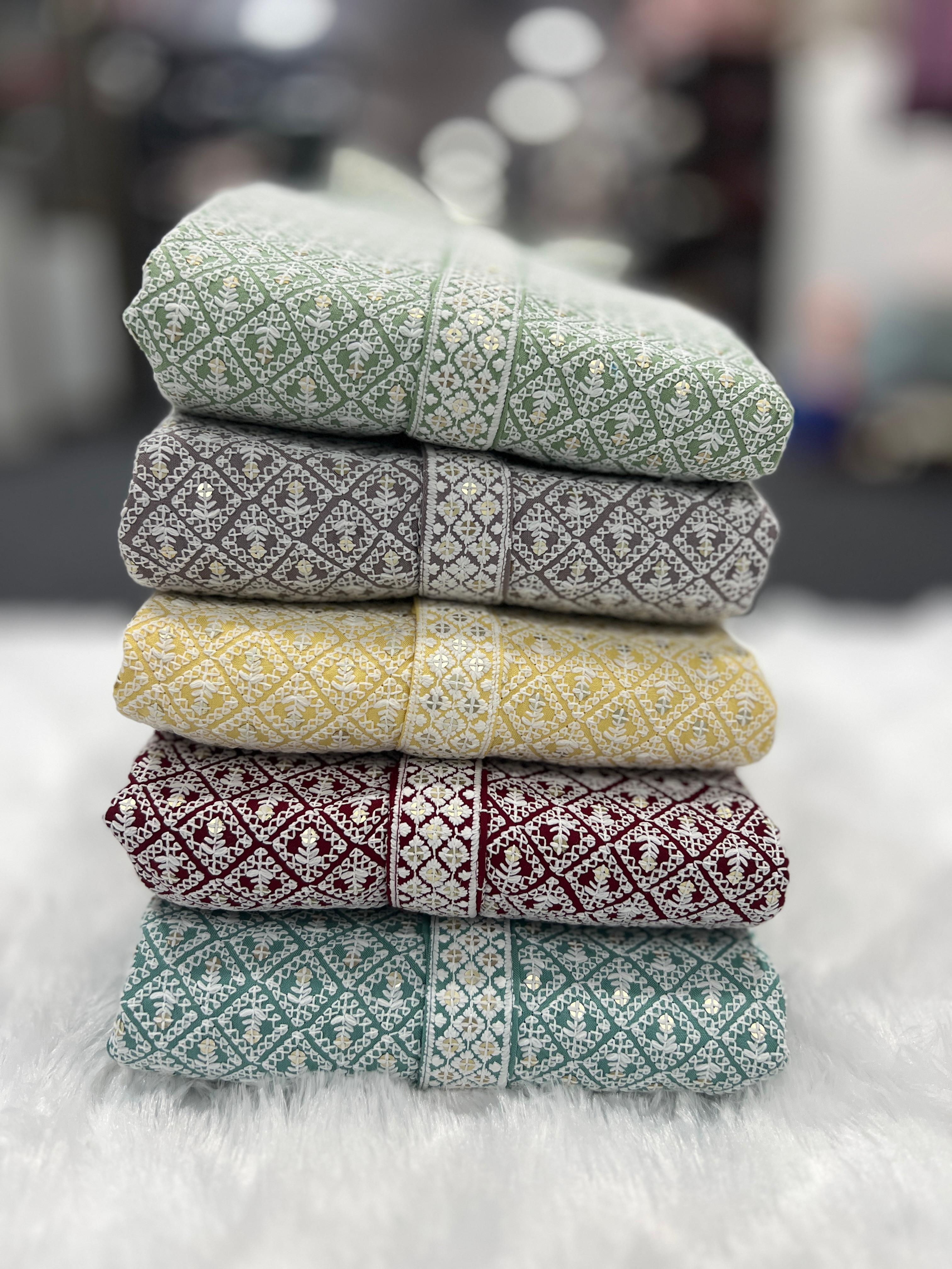 Heavy Rayon Designer Traditional Wear Kurta With Pajama Set For Men's