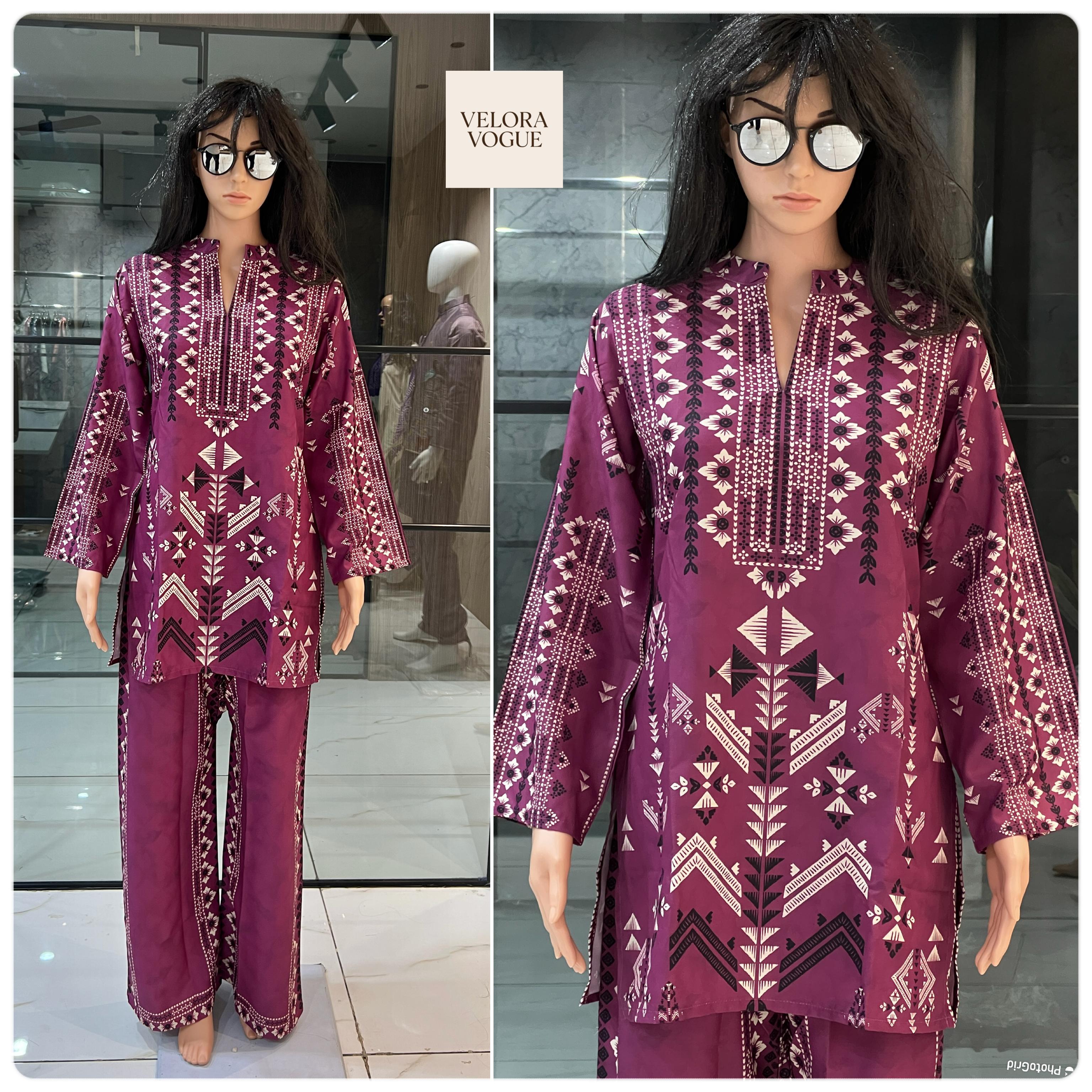 Poly-Linen Beautiful Co-ord Set For Women's ,Party Wear Co-ord Set