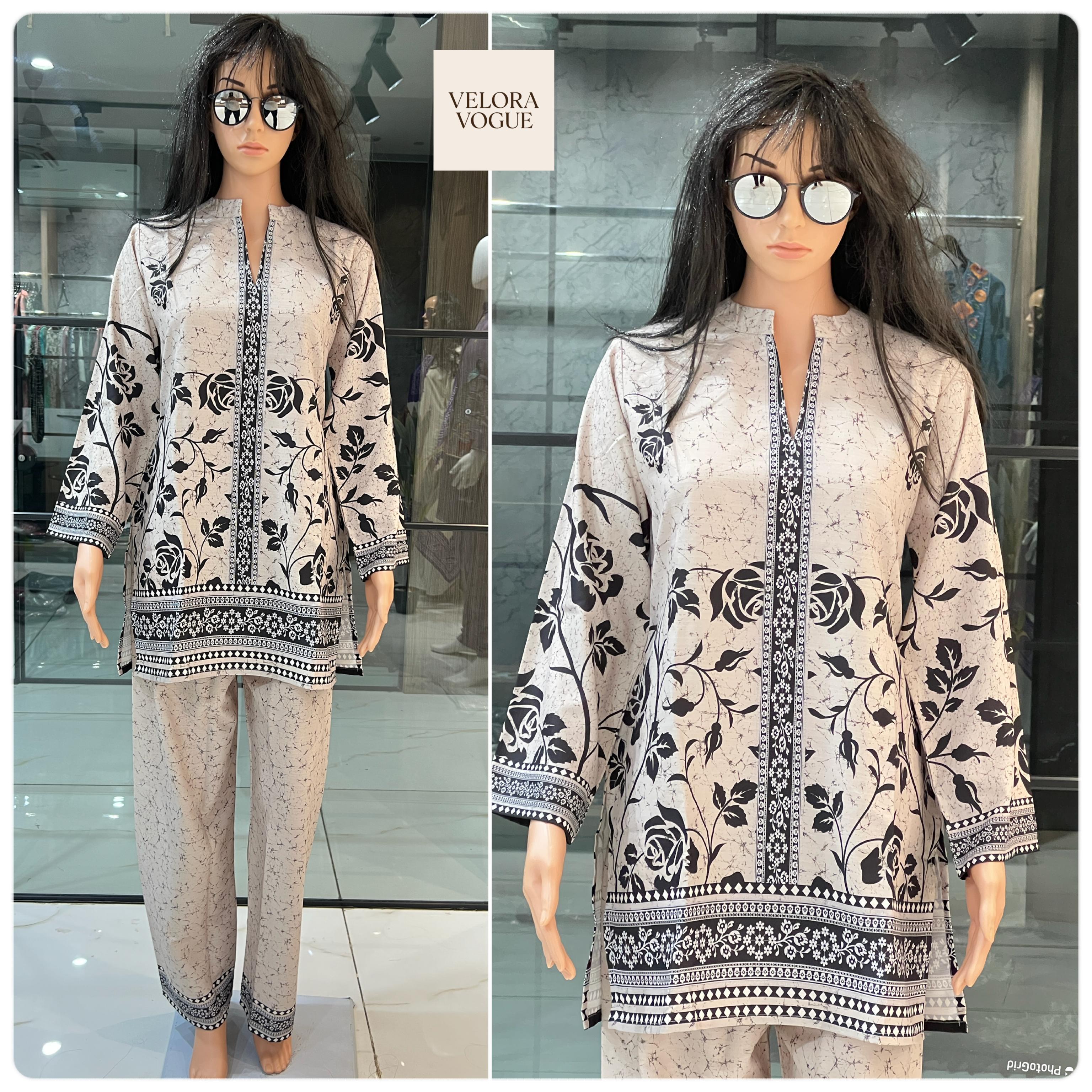 Poly-Linen Beautiful Co-ord Set For Women's ,Party Wear Co-ord Set