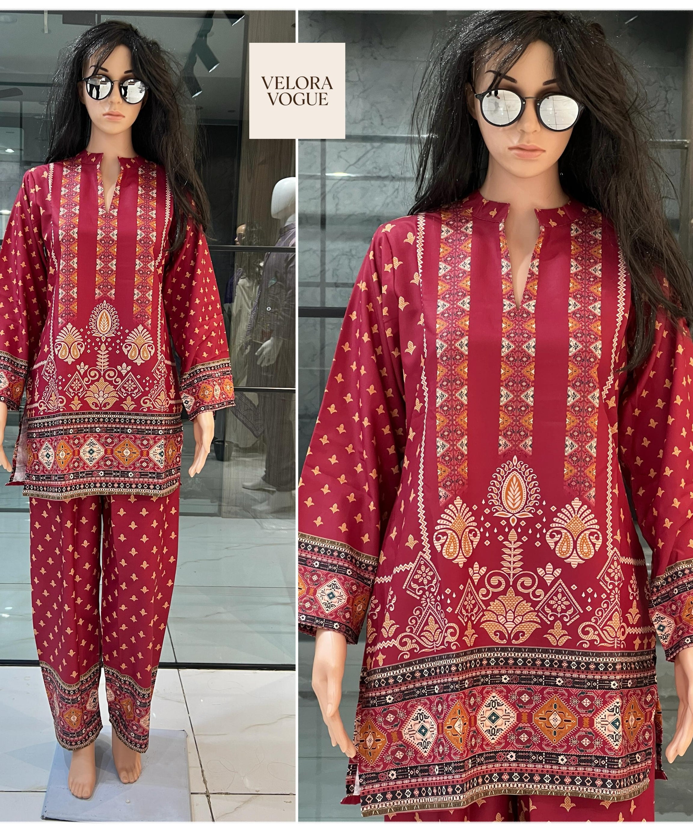 Poly-Linen Beautiful Co-ord Set For Women's ,Party Wear Co-ord Set