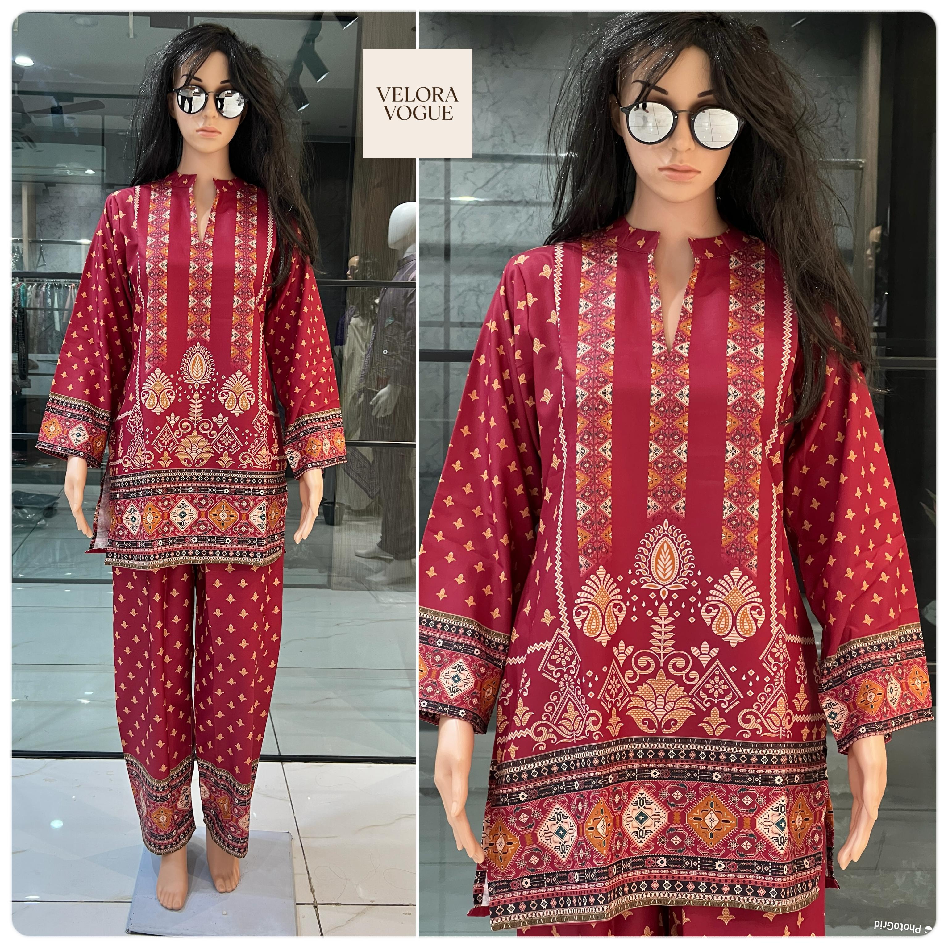 Poly-Linen Beautiful Co-ord Set For Women's ,Party Wear Co-ord Set