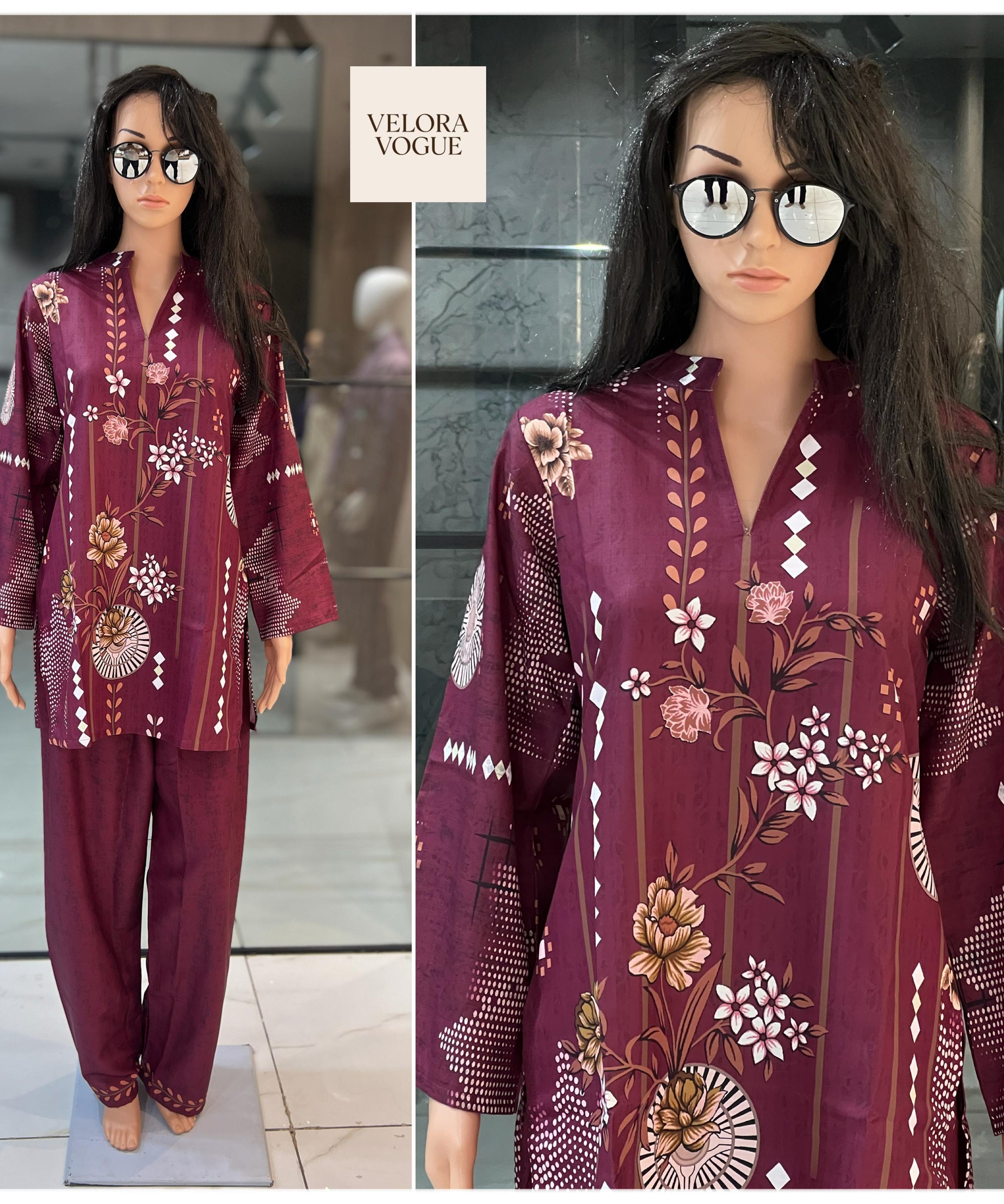 Poly-Linen Beautiful Co-ord Set For Women's ,Party Wear Co-ord Set