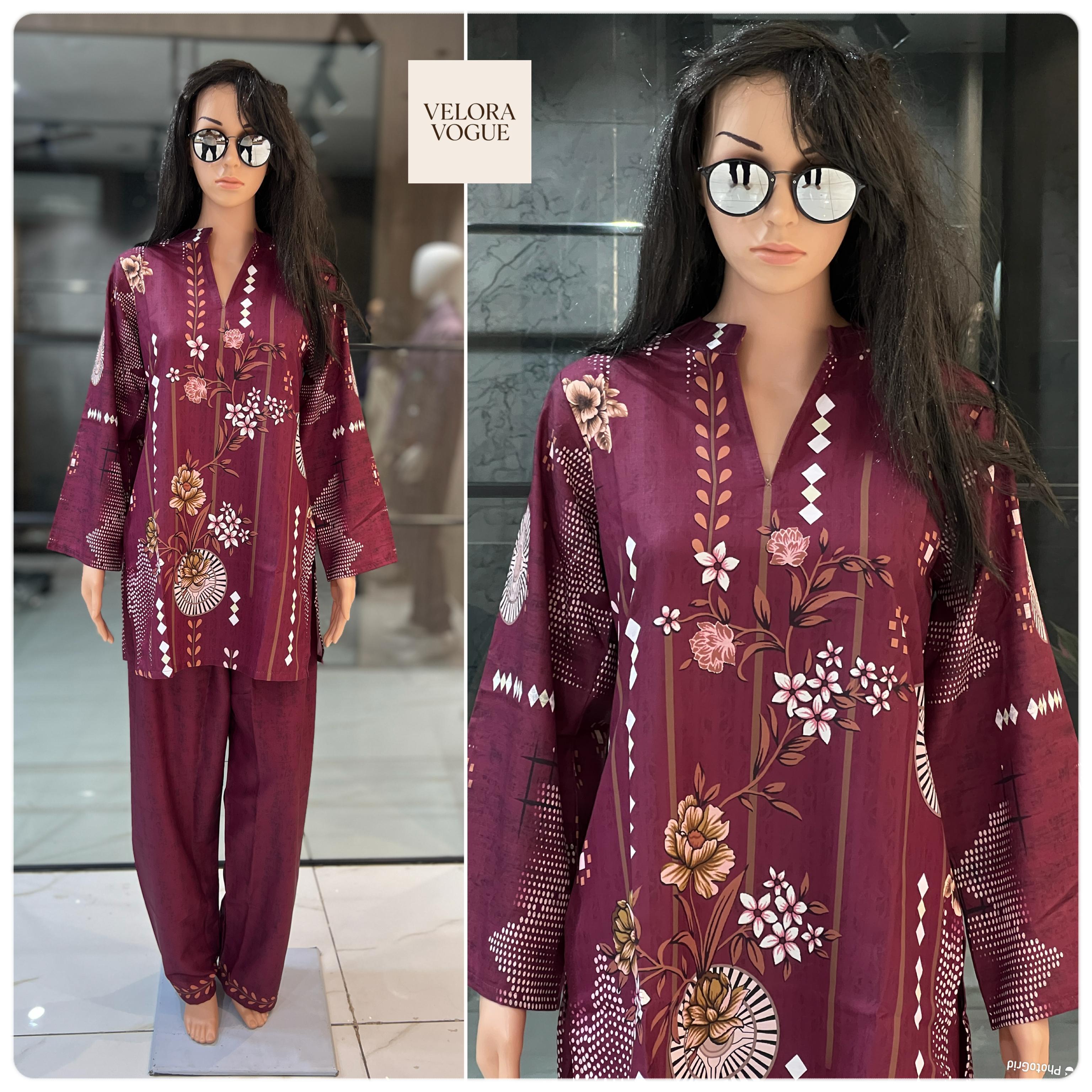 Poly-Linen Beautiful Co-ord Set For Women's ,Party Wear Co-ord Set