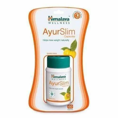 Himalaya Wellness AyurSlim Herbal Capsules - 60 Count Bottle