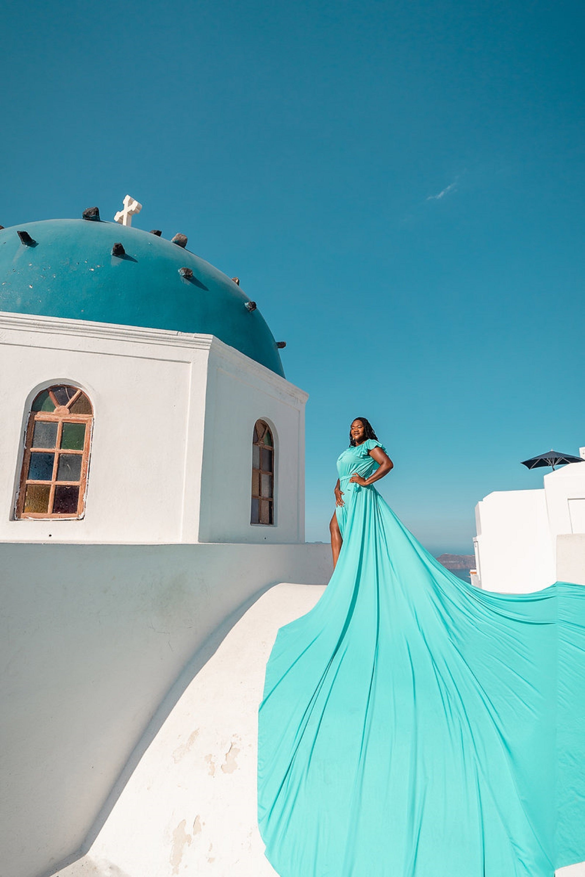 Off Shoulder Long Flying Dress | Flying Dress for Photoshoot