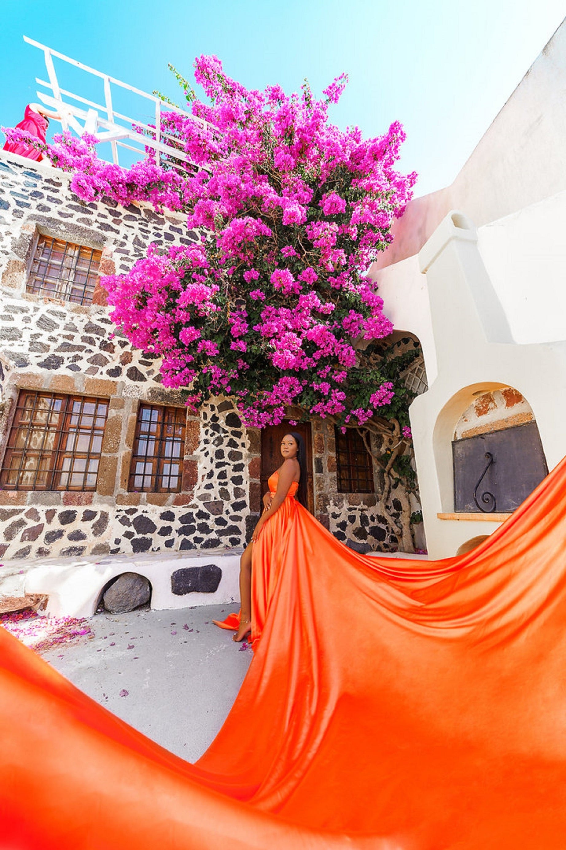 Flying dress Santorini flying dress