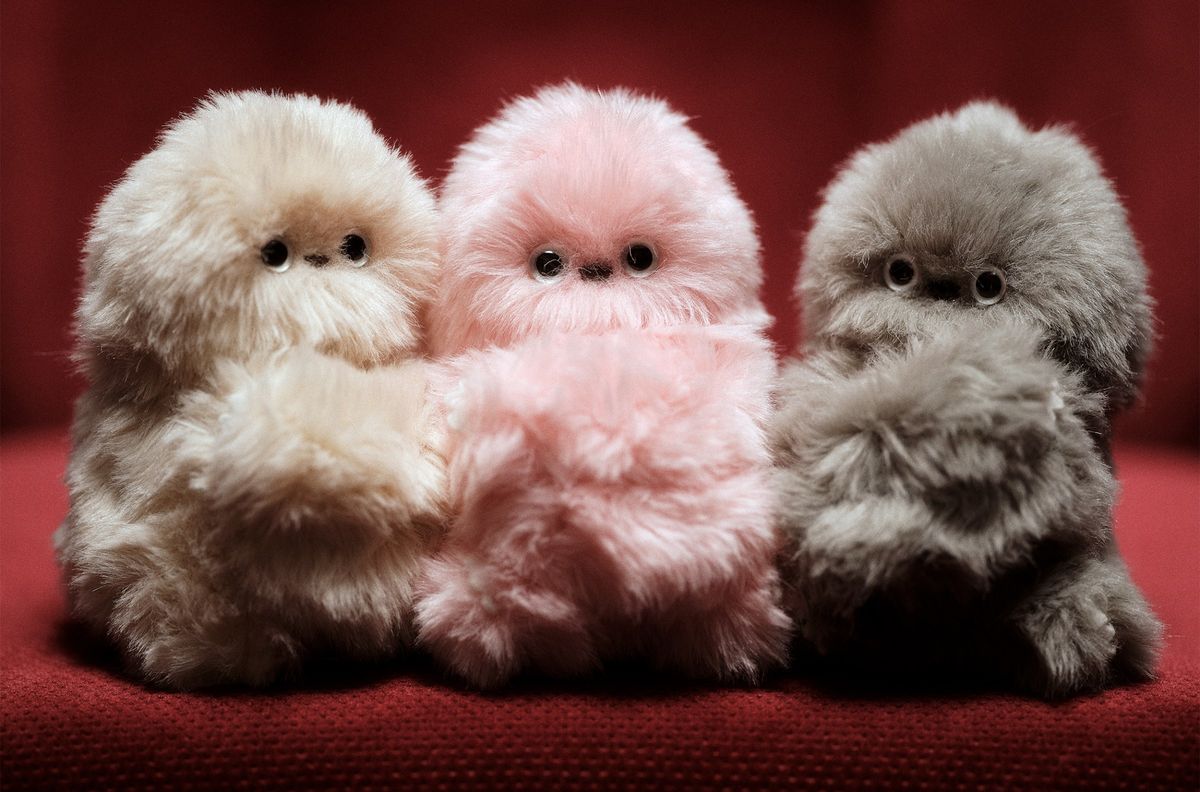 Mirumi Interactive Plush Toy Touch & Sound Sensor Cute Fluffy Companion Gift