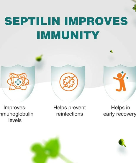 Himalaya Septilin Herbal Tablets – 60 Count | Ayurvedic Immune Support