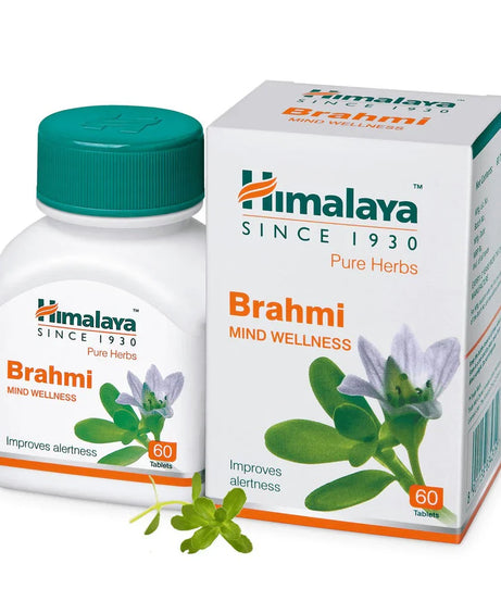 Himalaya Wellness Pure Herbs Brahmi Mind Wellness -60 tabs