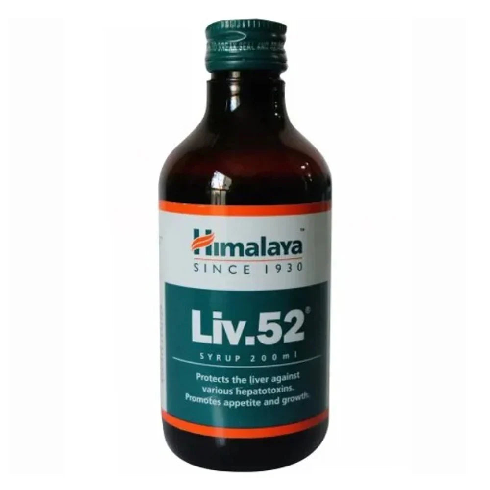 Himalaya Liv.52 Syrup - Plant-Based Wellness Formula (200 ml)