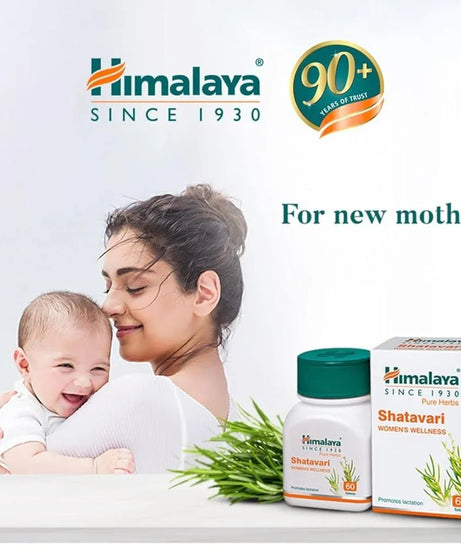 Himalaya Shatavari Supplement – Women’s Wellness – 60 Tablets