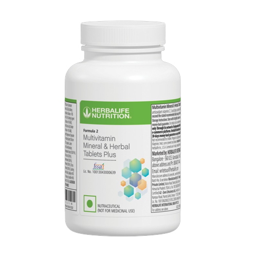 Herbalife Nutrition Formula 2 Multivitamin Mineral & Herbal Tablets – 90 Tablets | Daily Nutritional Supplement