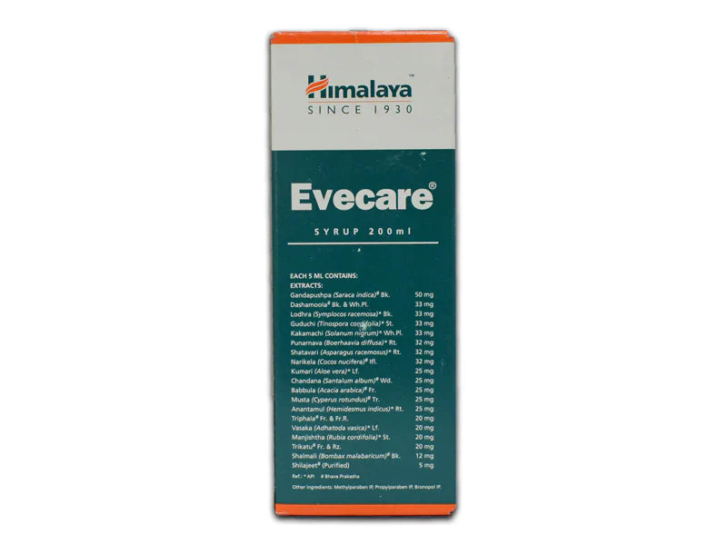 Himalaya Herbals - Evecare Syrup -200 ml