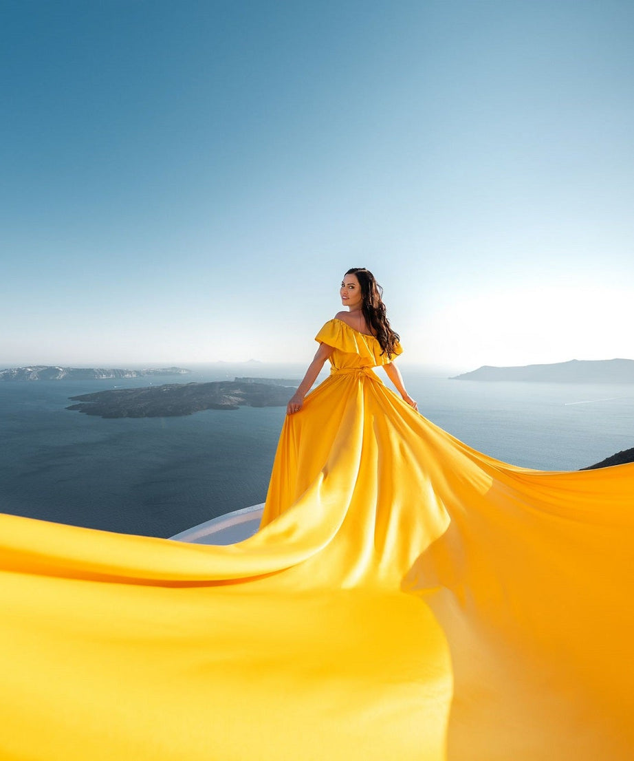 Flying dress for photoshoot, Dress birthday gift