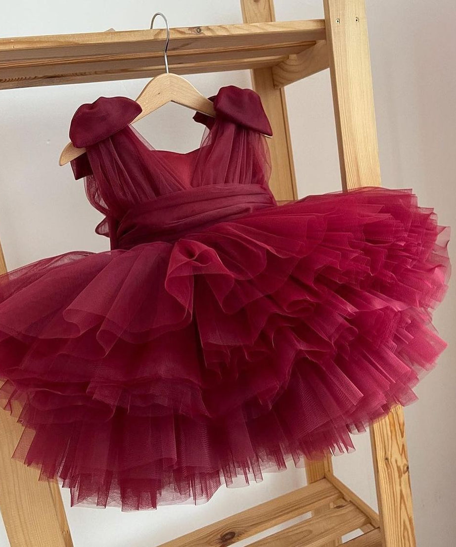 Classic Layered Kids Dress